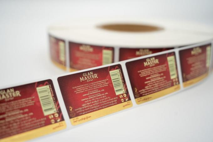 กระดาษสติ๊กเกอร์ใส ปรับการปลอมสติ๊กเกอร์ไวนิลกันน้ํา 1