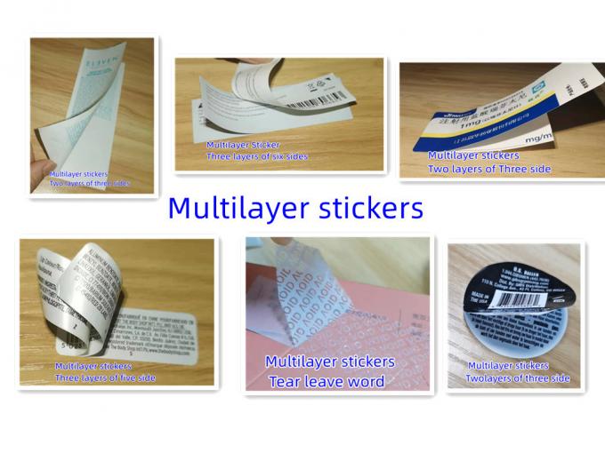 เติมป้ายสําหรับที่อยู่ สี เติมป้ายขนาดใหญ่ Vinyl Sticker การพิมพ์โลหะ เติมป้ายติด 3