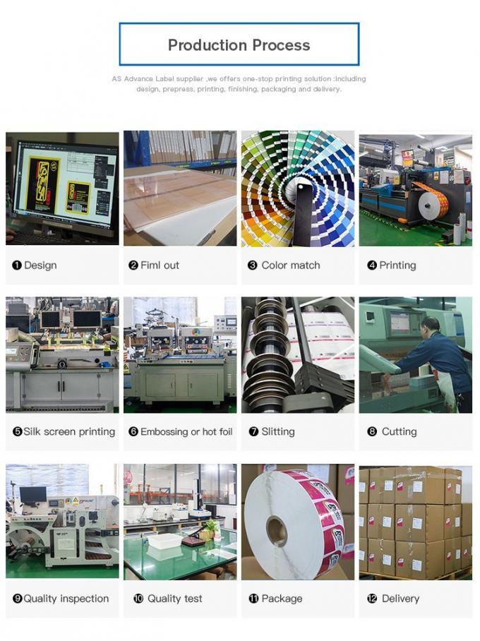 สติ๊กเกอร์สติ๊กเกอร์ที่กําหนดเอง สําหรับเครื่องดื่ม Packaging Solutionมืออาชีพที่มีวัสดุและการออกแบบที่กําหนดเองสําหรับผู้ซื้อ B2B 7