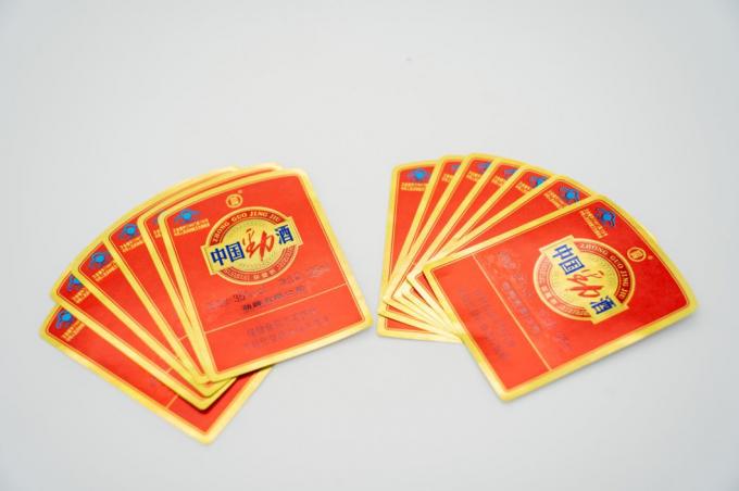 สติ๊กเกอร์โลโก้แบบกําหนดเองกันน้ํา พิมพ์สติ๊กเกอร์ใส 1