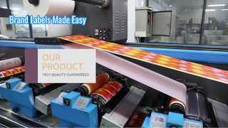 โซลูชันฉลากแบบกำหนดเองสำหรับแบรนด์ของคุณตั้งแต่การออกแบบไปจนถึงฉลาก