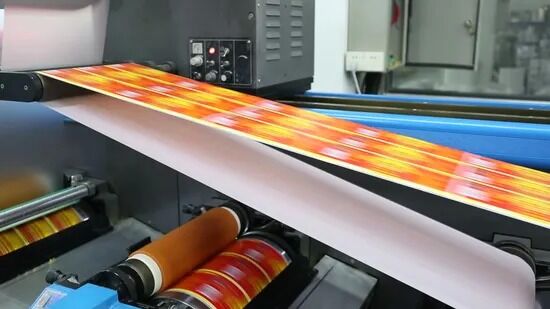 ฉลากไวนิลแบบพิมพ์ได้ตามสั่งสำหรับเครื่องสำอางและการจัดส่งอาหาร